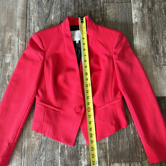RACHEL, 🌟Rachel Roy WOMEN 🌟BEAUTIFUL RED🌟 BLAZER, SIZE 0 - Picture 11 of 13